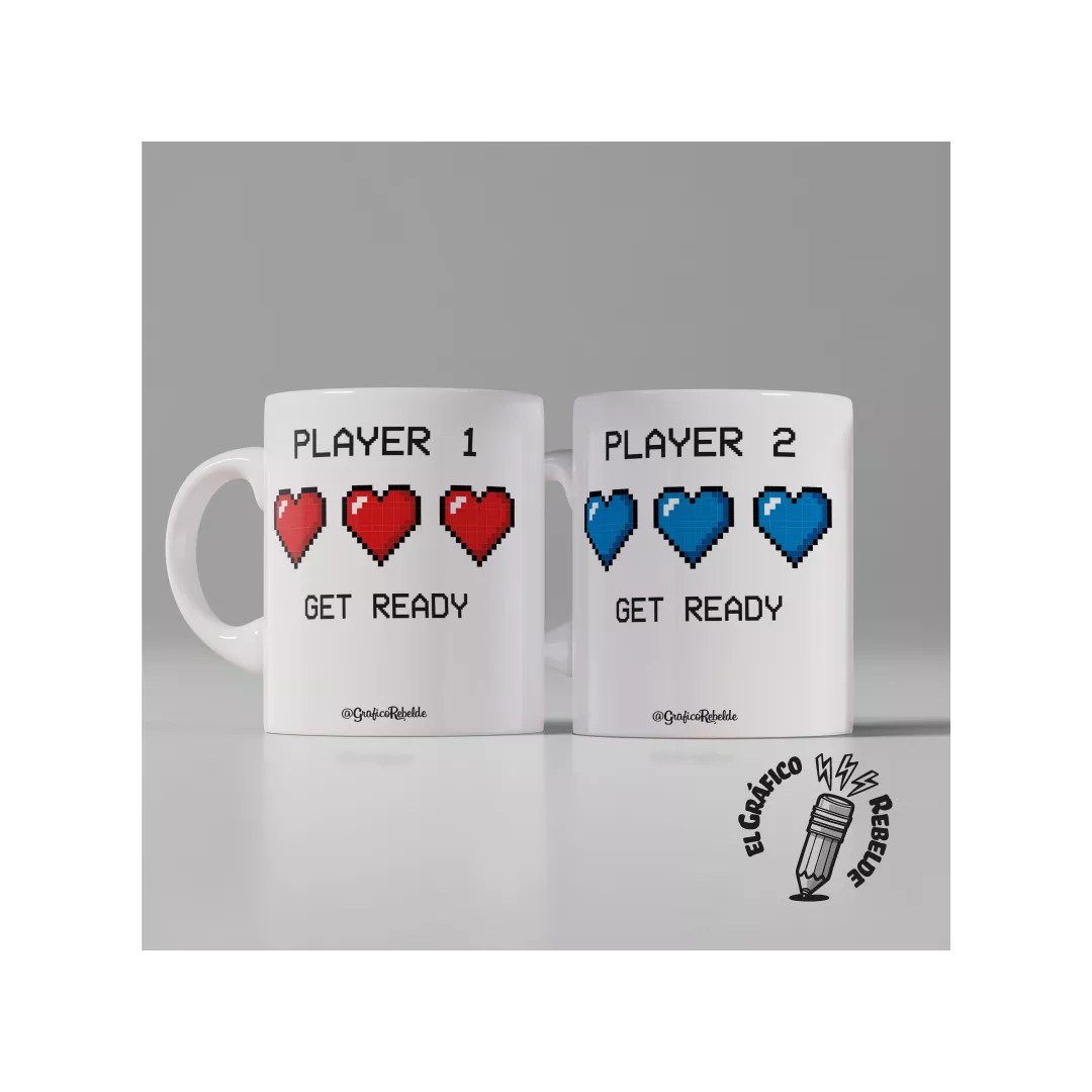 Taza Gamer Retro Personalizada