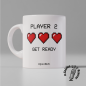 Taza Gamer Retro Personalizada