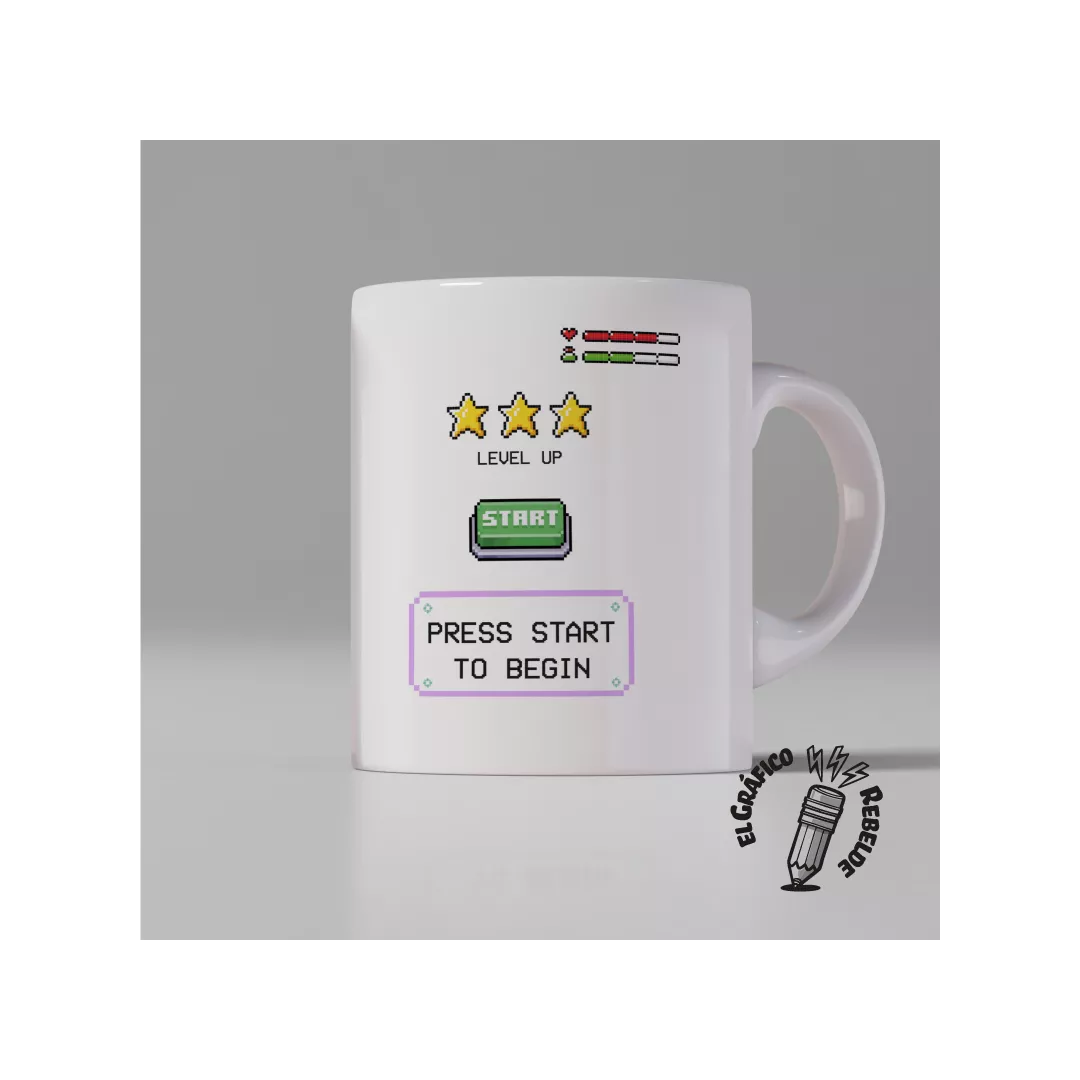 Tassa Gamer Retro Personalitzada