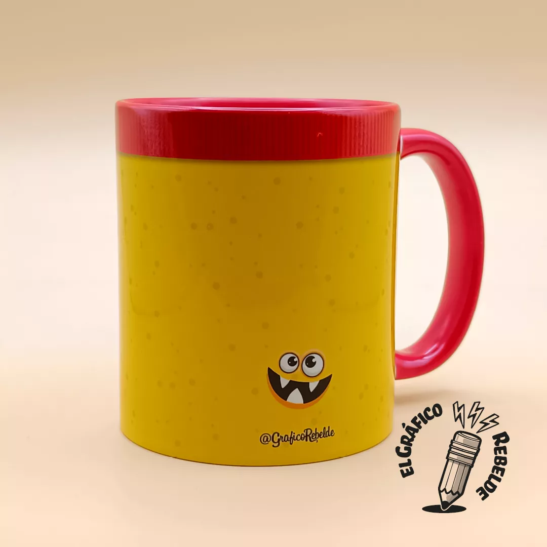 Taza Mecharon Droja en el ColaCao