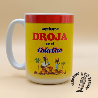 Taza Mecharon Droja en el ColaCao Taza Mecharon Droja en el ColaCao