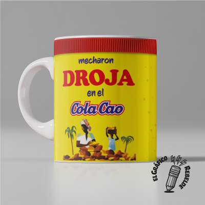 Taza Mecharon Droja en el ColaCao Taza Mecharon Droja en el ColaCao