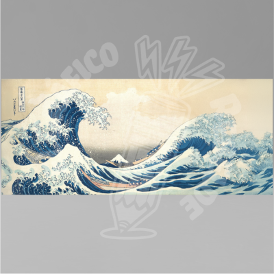Taza La Gran Ola de Kanagawa - Colección Nihon Arte Japonés