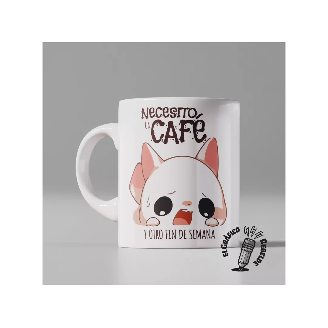 Tassa Neko: Necessito un Cafè