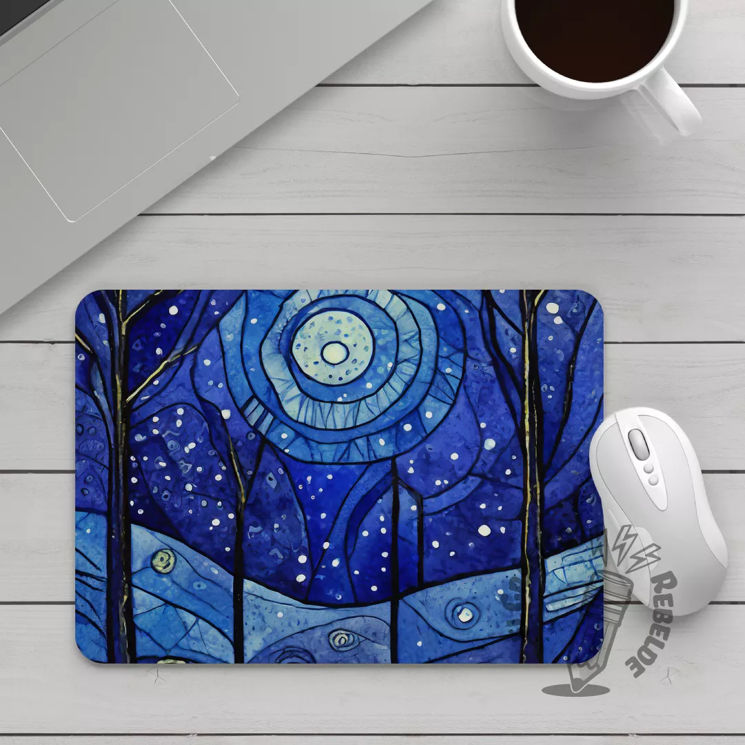 Mousepad ilustrado Cielo Estrellado: Las Cuatro Estaciones Mousepad ilustrado Cielo Estrellado: Las Cuatro Estaciones