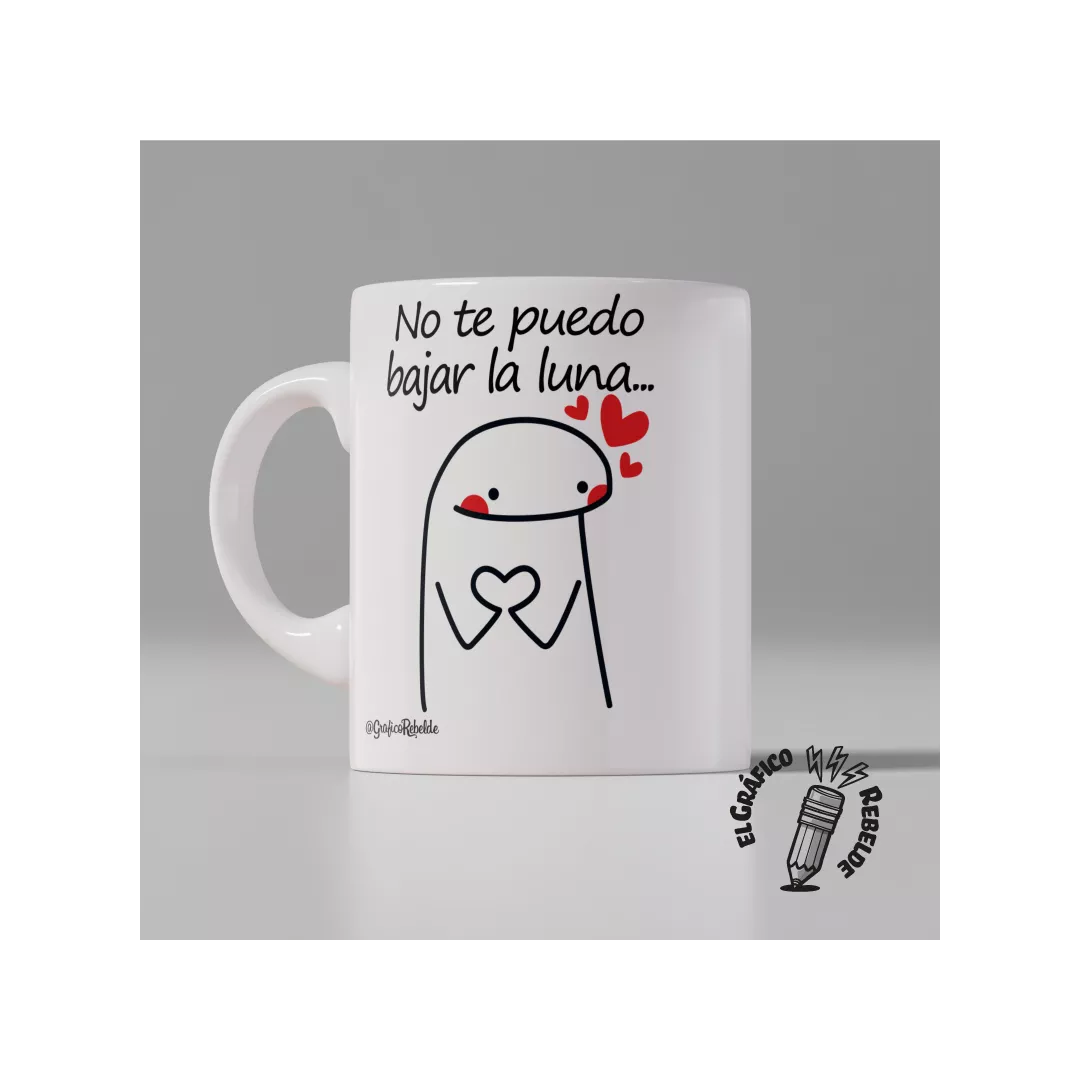 Taza Personalizada FLORK Bajar la Luna
