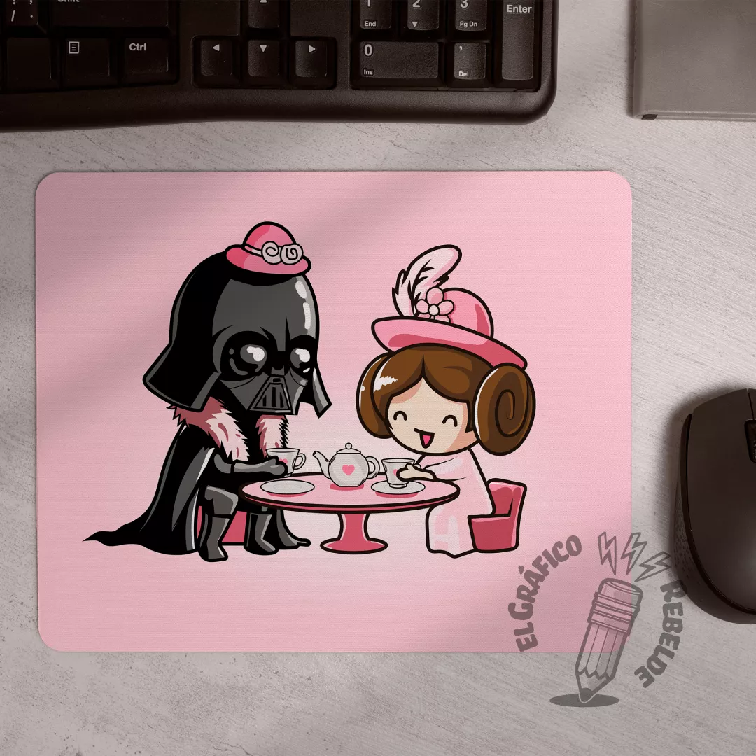 Estoreta de ratolí il·lustrada Star Wars: Tea Party