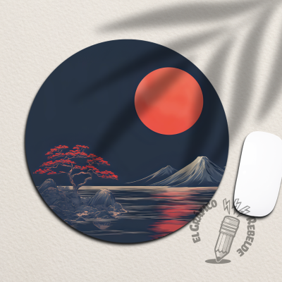 Mousepad ilustrado Reddomun: Colección Especial Nihon