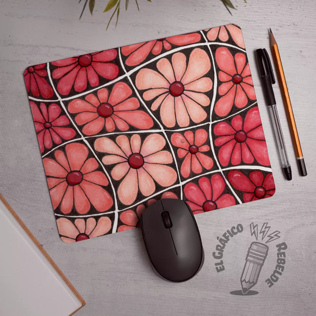 Mousepad ilustrado: Crazy Daisy Mousepad ilustrado: Crazy Daisy