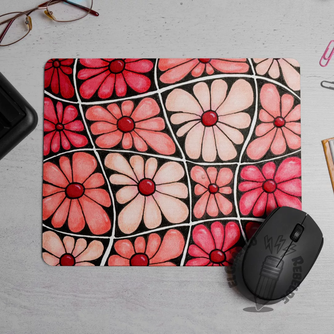 Mousepad ilustrado: Crazy Daisy Mousepad ilustrado: Crazy Daisy