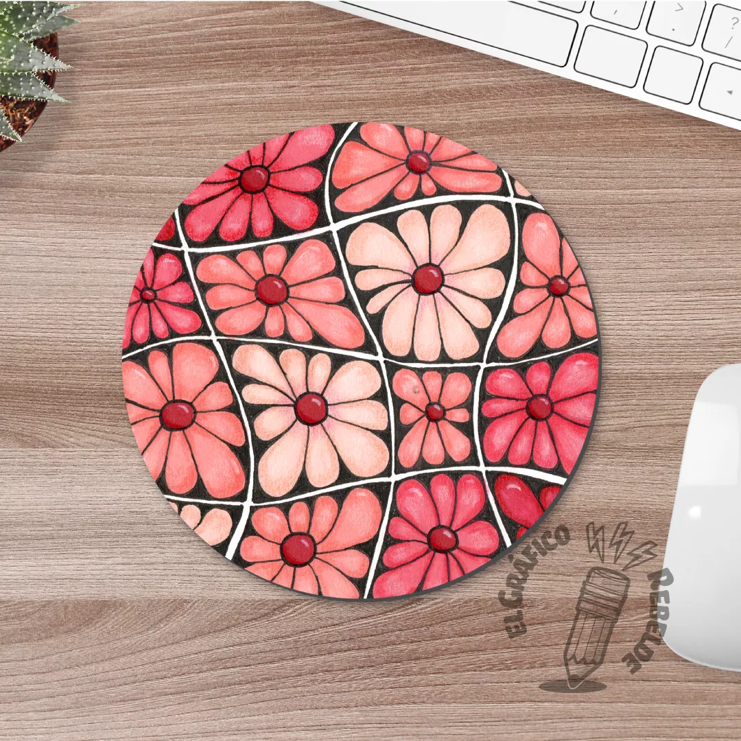 Mousepad ilustrado: Crazy Daisy Mousepad ilustrado: Crazy Daisy