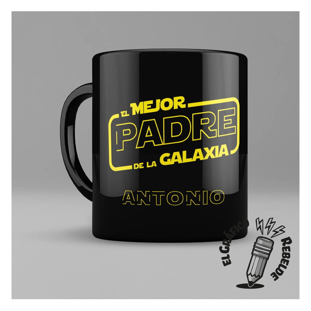 Taza Mejor Padre de la Galaxia | Tienda Oficial Gráfico Rebelde Taza Mejor Padre de la Galaxia | Tienda Oficial Gráfico Rebelde