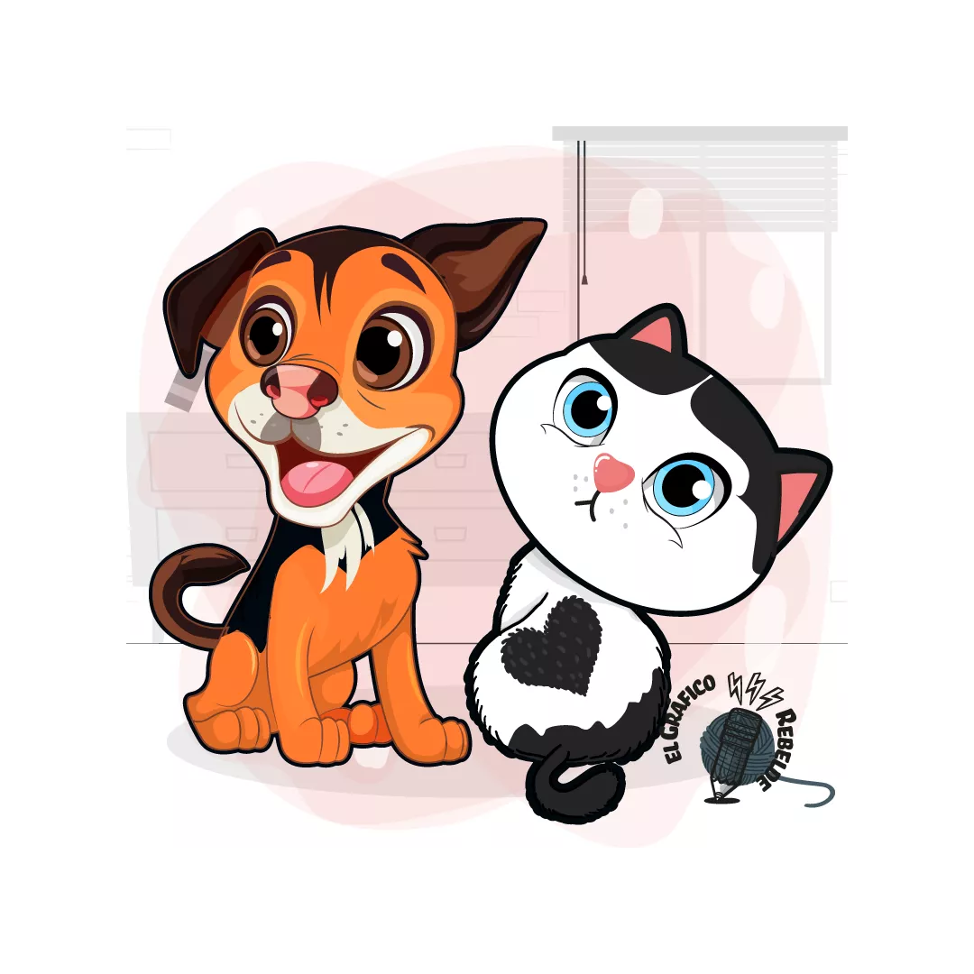 Il·lustració Chibi o Kawaii Personalizada Il·lustració Chibi o Kawaii Personalizada
