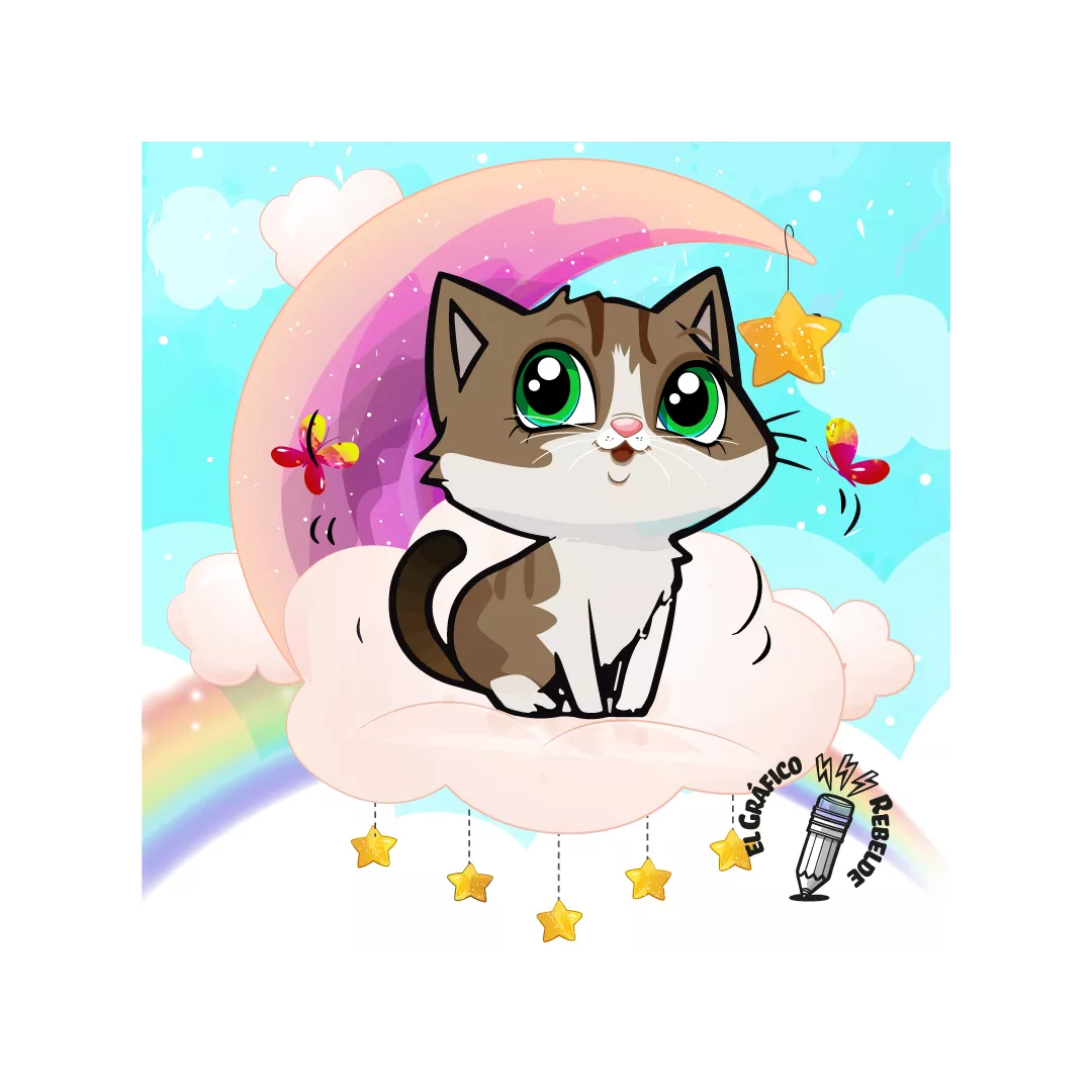 Il·lustració Chibi o Kawaii Personalizada Il·lustració Chibi o Kawaii Personalizada