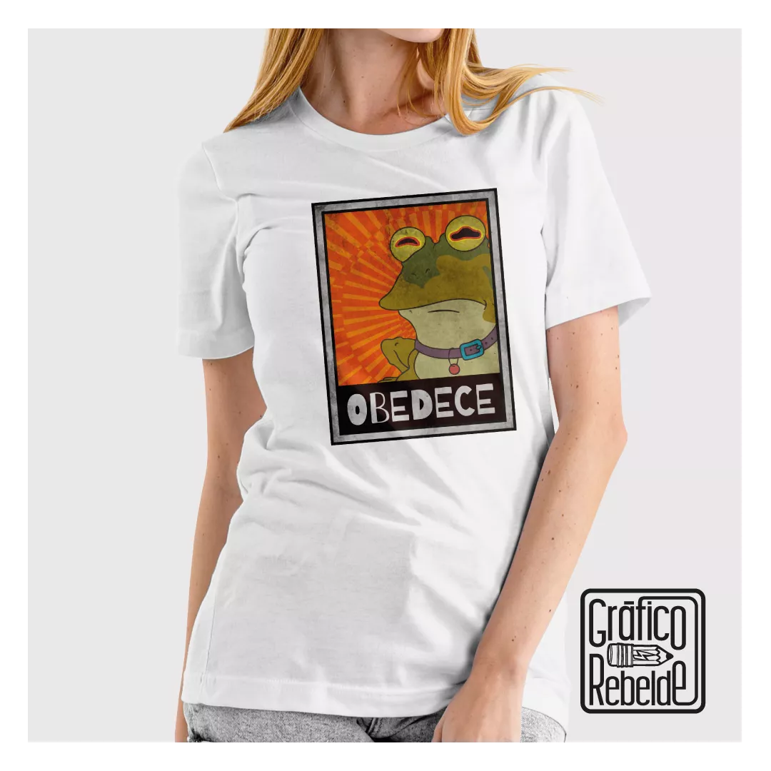 Camiseta OBEDECE AL HIPNOSAPO Camiseta OBEDECE AL HIPNOSAPO