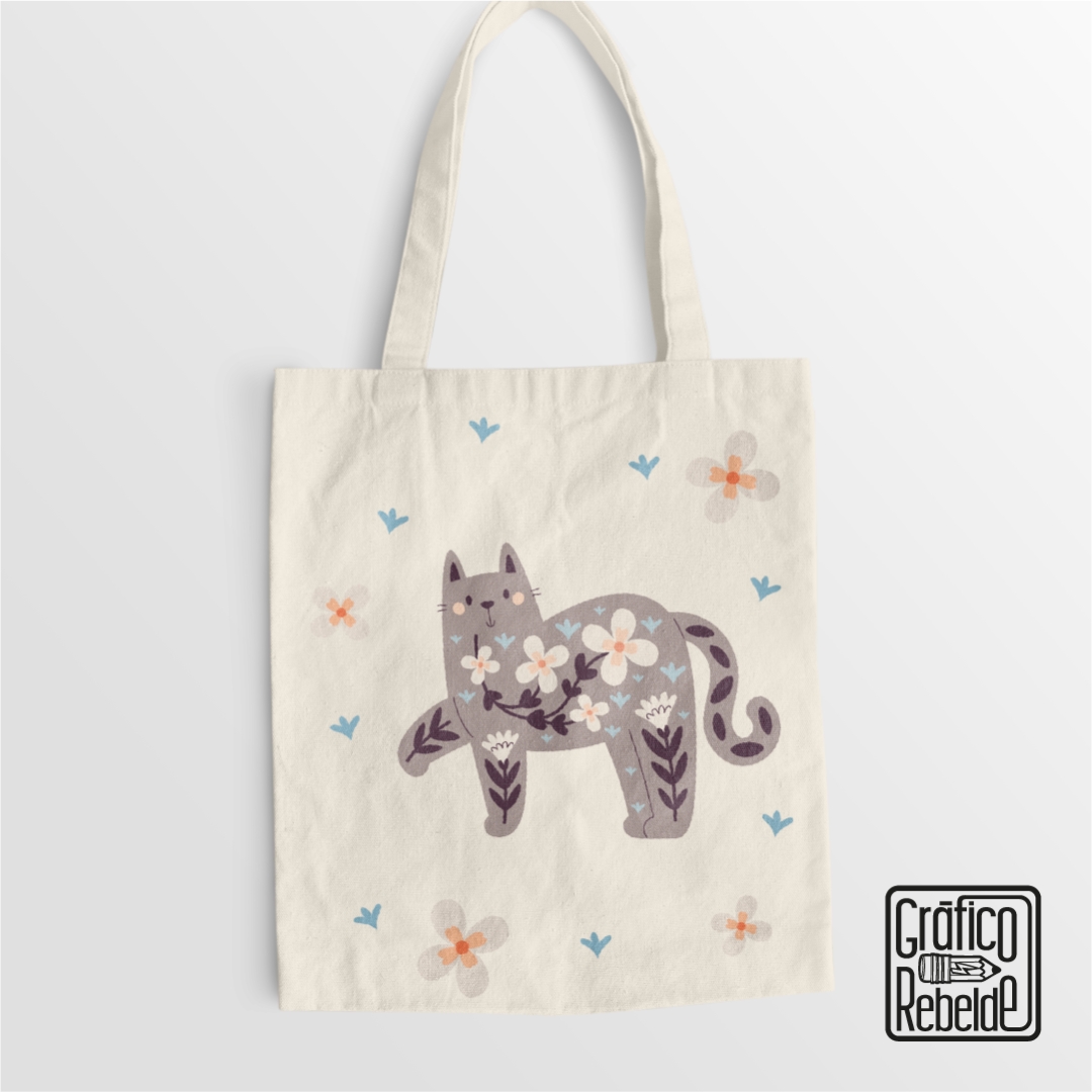 Tote bag ecológica con estampado exclusivo Tote bag ecológica con estampado exclusivo
