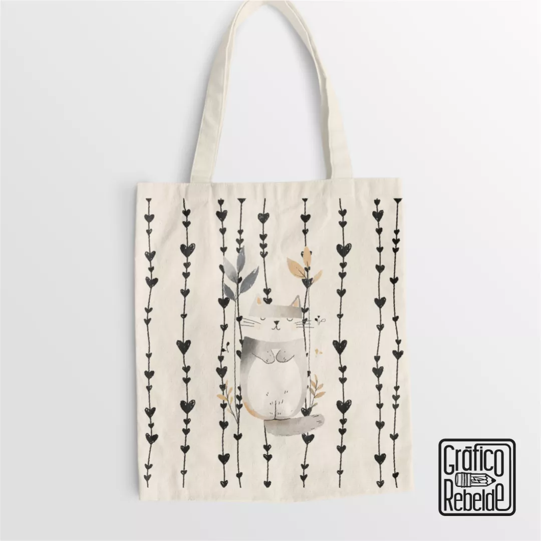 Tote bag Gato Soñador