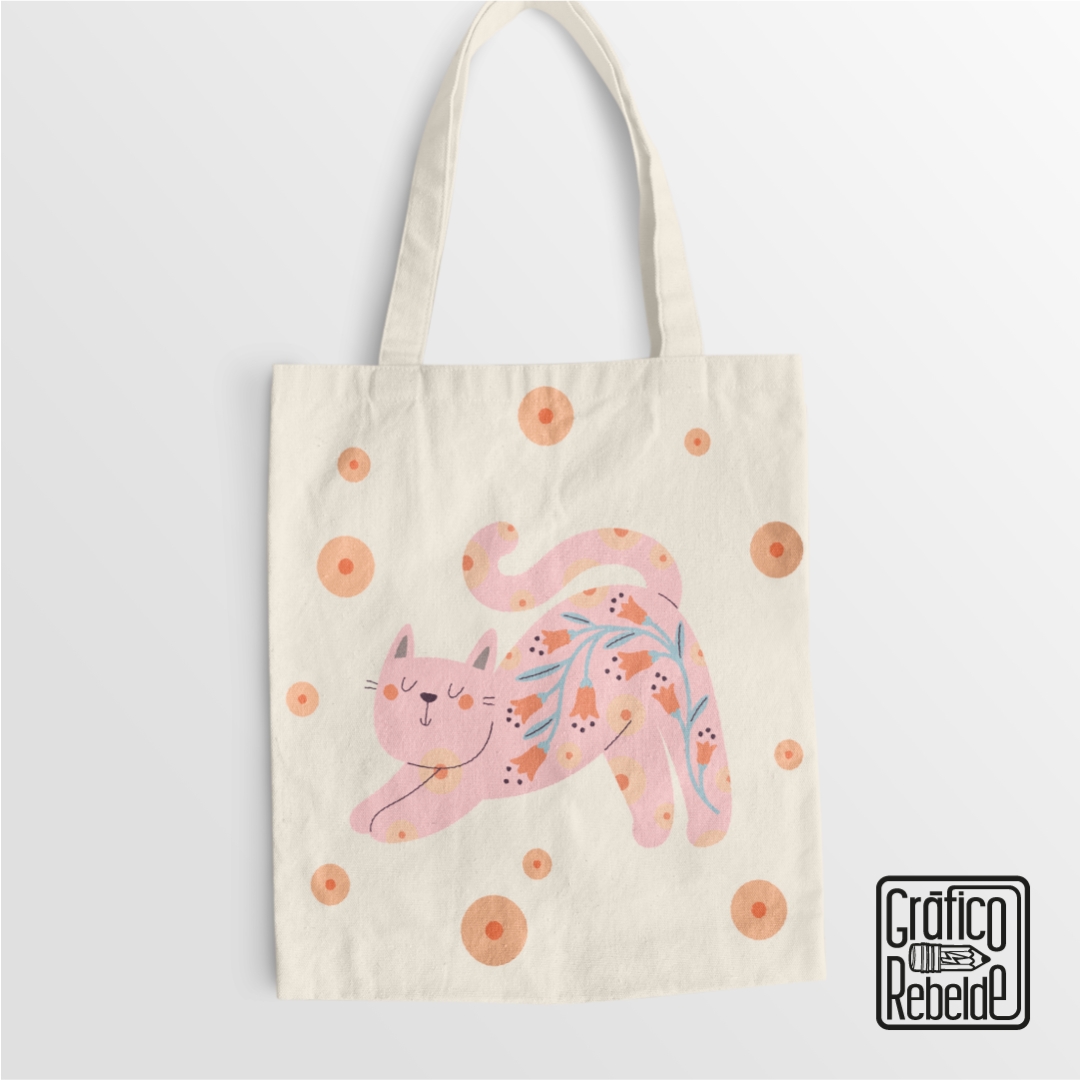 Tote bag ecológica con estampado exclusivo Tote bag ecológica con estampado exclusivo