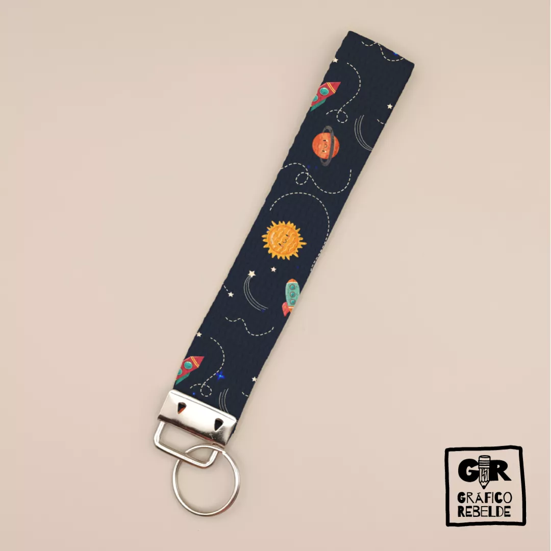 Llavero pulsera personalizado Galaxia Llavero pulsera personalizado Galaxia