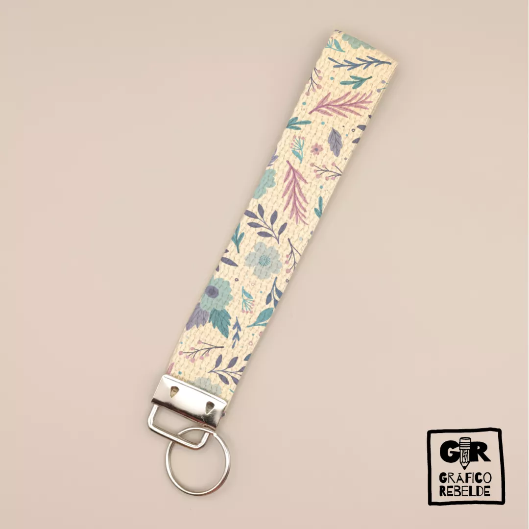 Llavero pulsera personalizado Lavanda