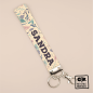 Llavero pulsera personalizado Lavanda Llavero pulsera personalizado Lavanda
