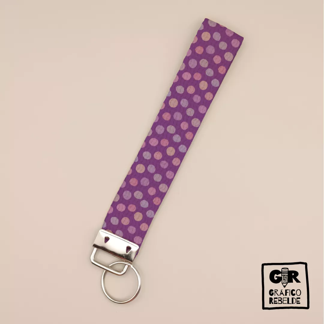 Llavero pulsera personalizado Didots