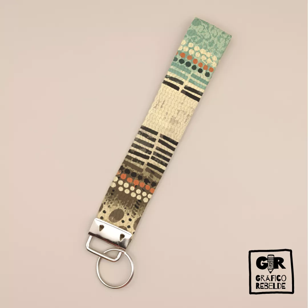 Llavero pulsera personalizado Tribal