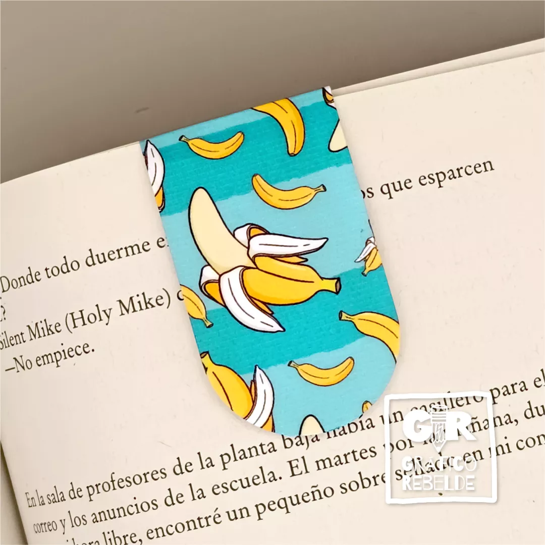 Punt de Llibre Magnètic Banana Pop - Clipmagnet Original