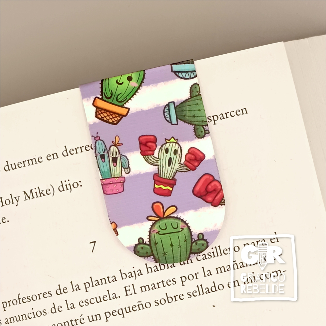 Marcapáginas Magnético Cactus - Clipmagnet Original Marcapáginas Magnético Cactus - Clipmagnet Original