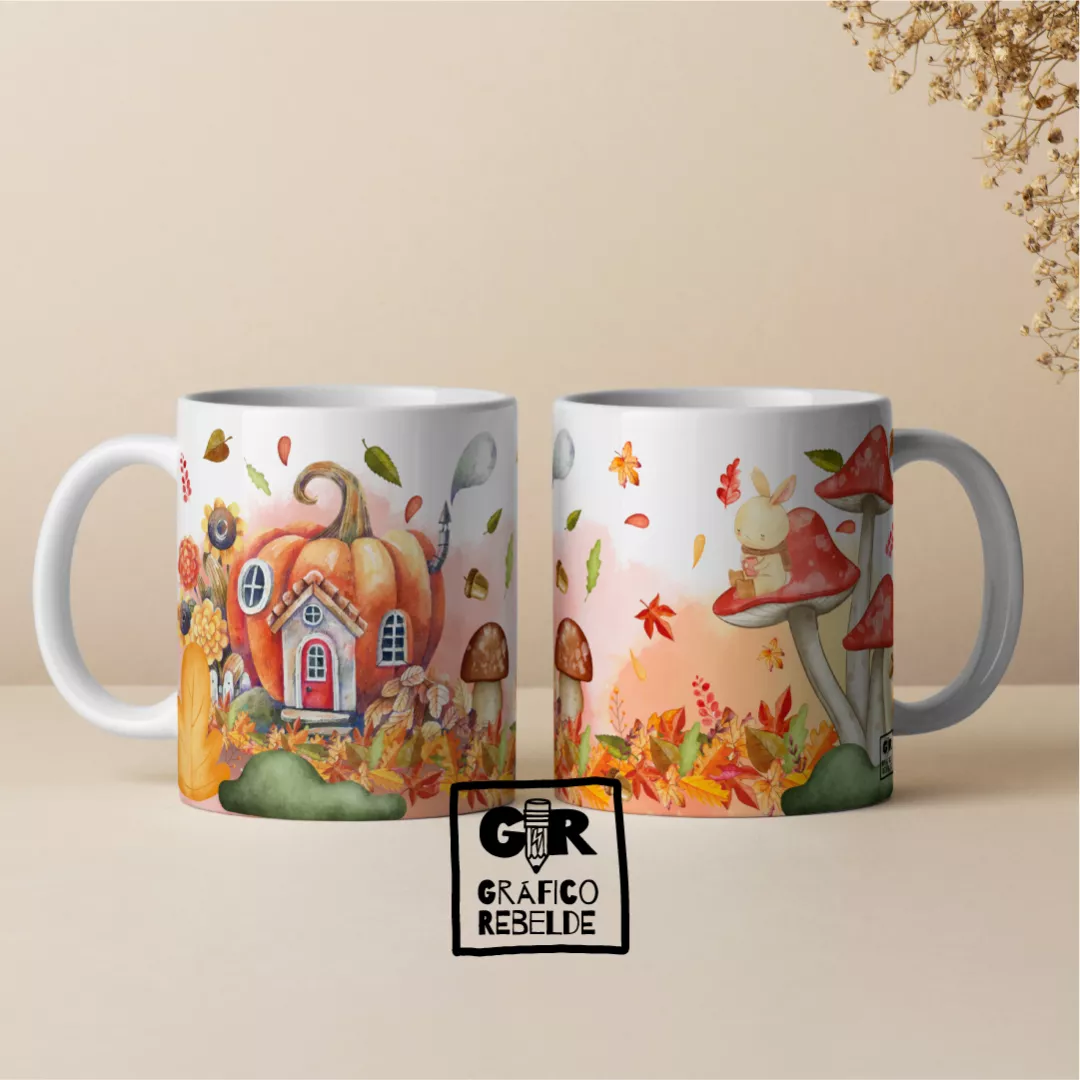 Tassa il·lustrada "Casa Carbassa"