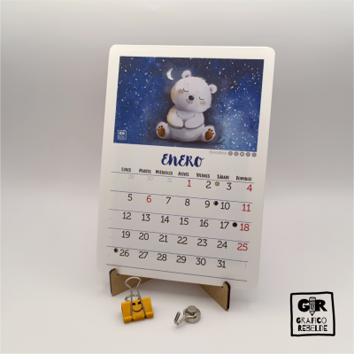 Calendario Ilustrado 2027 con Láminas | Tienda Oficial Gráfico Rebelde