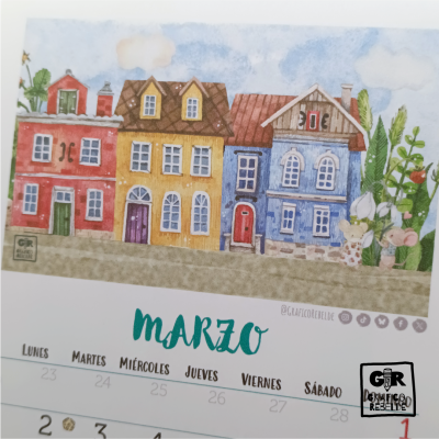 Calendario Ilustrado 2027 con Láminas | Tienda Oficial Gráfico Rebelde