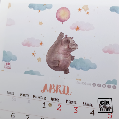Calendario Ilustrado 2027 con Láminas | Tienda Oficial Gráfico Rebelde