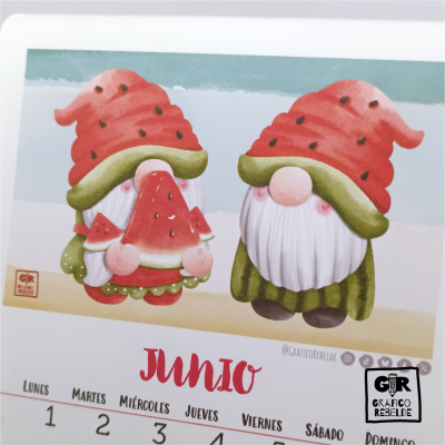 Calendario Ilustrado 2027 con Láminas | Tienda Oficial Gráfico Rebelde