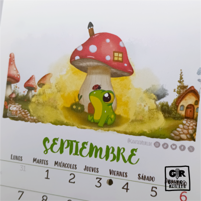 Calendario Ilustrado 2027 con Láminas | Tienda Oficial Gráfico Rebelde