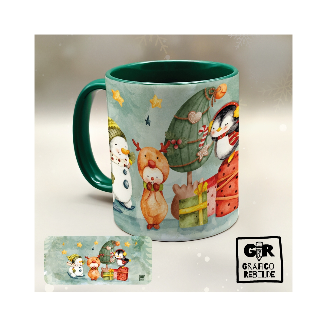Taza ARBOLITO NAVIDAD | Tienda Oficial Gráfico Rebelde