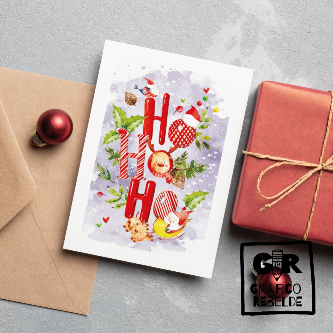 Pack Postales Navideñas | Gráfico Rebelde