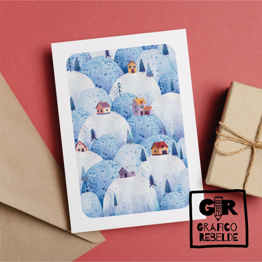 Pack Postales Navideñas | Gráfico Rebelde