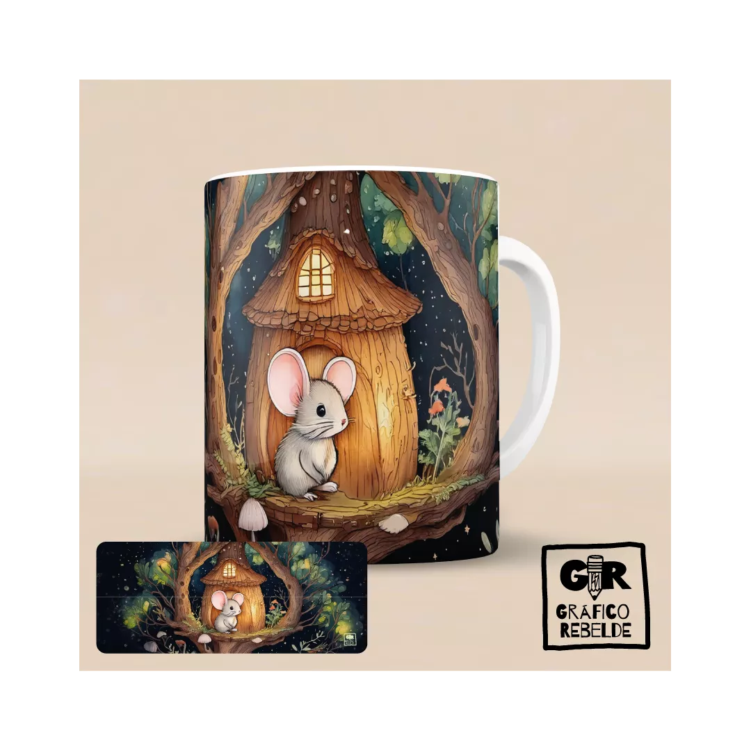 Taza ilustrada "Ratoncito Pérez"