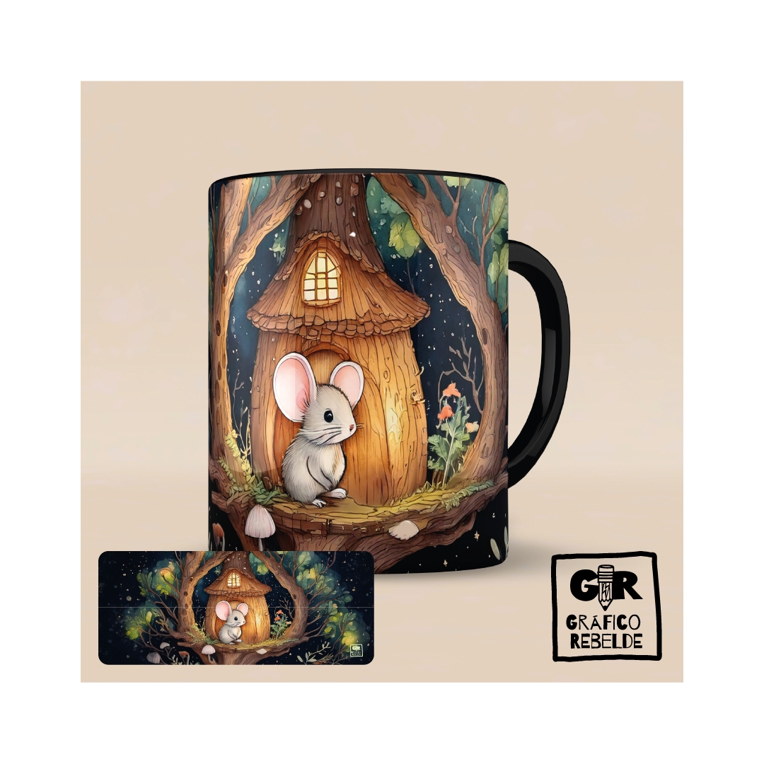 Taza ilustrada "Ratoncito Pérez"