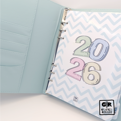 Agenda 2027 Semana Vista tamaño A5 | Tienda Oficial Gráfico Rebelde