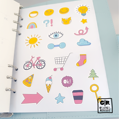 Agenda 2027 Semana Vista tamaño A5 | Tienda Oficial Gráfico Rebelde