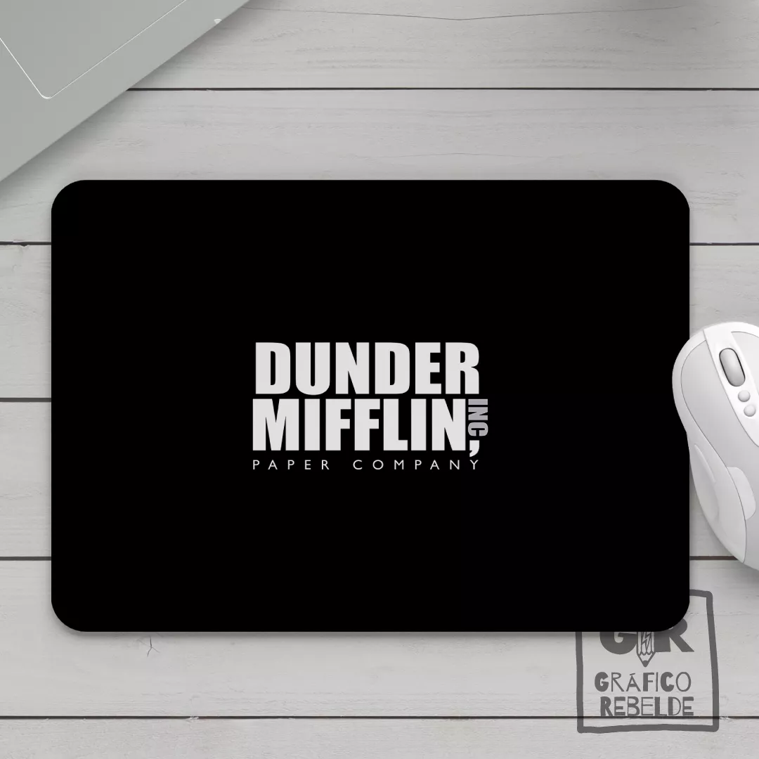 Estoreta de ratolí il·lustrada Dunder Mifflin de The Office