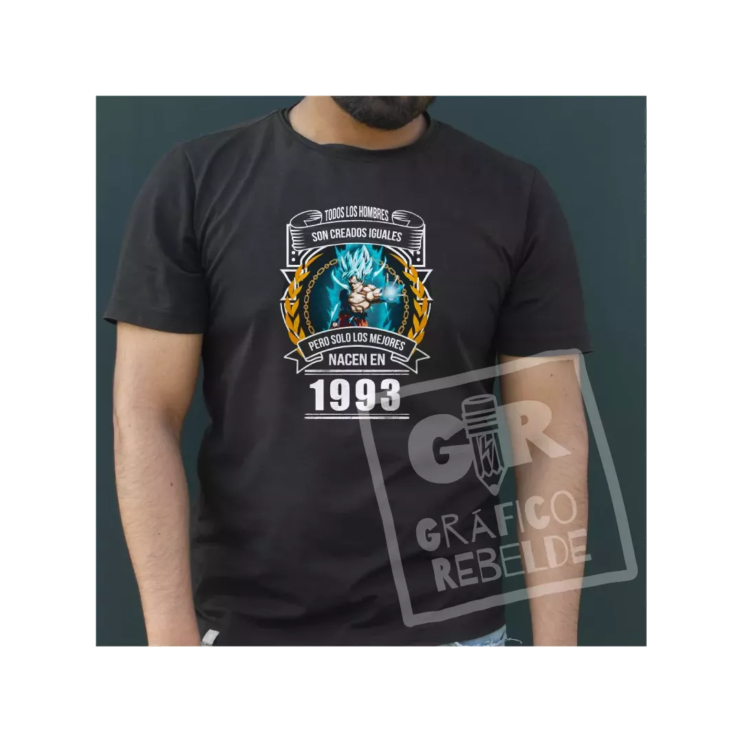 Camiseta de Cumpleaños Goku Camiseta de Cumpleaños Goku