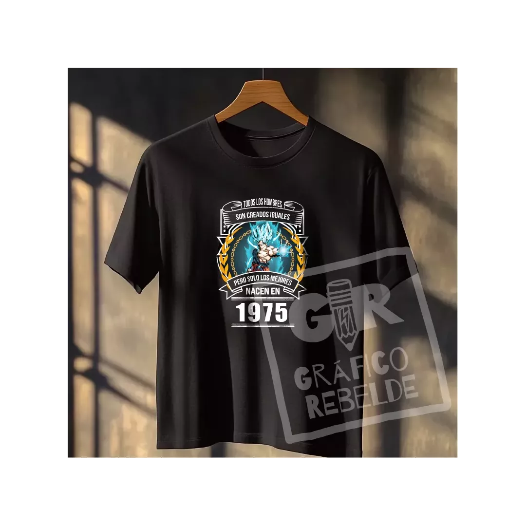 Camiseta de Cumpleaños Goku Camiseta de Cumpleaños Goku