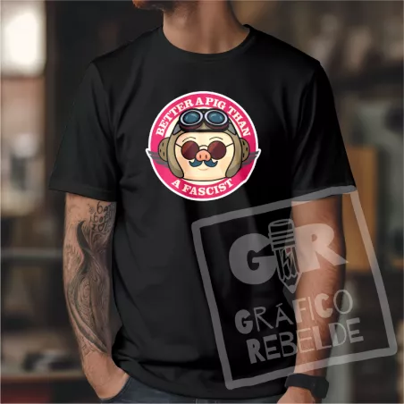 Camiseta Porco Rosso