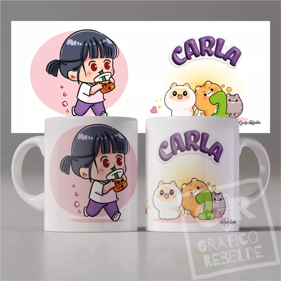 Taza personalizada con foto o dibujo