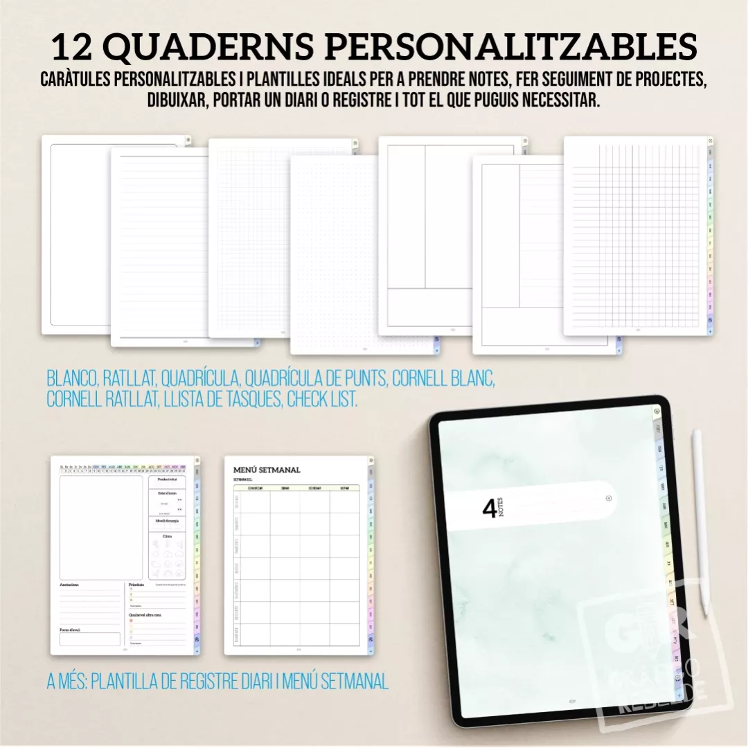 Agenda Digital 2027 para tablet en catalán