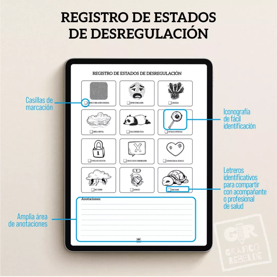 Diario de Registro Neurodivergente