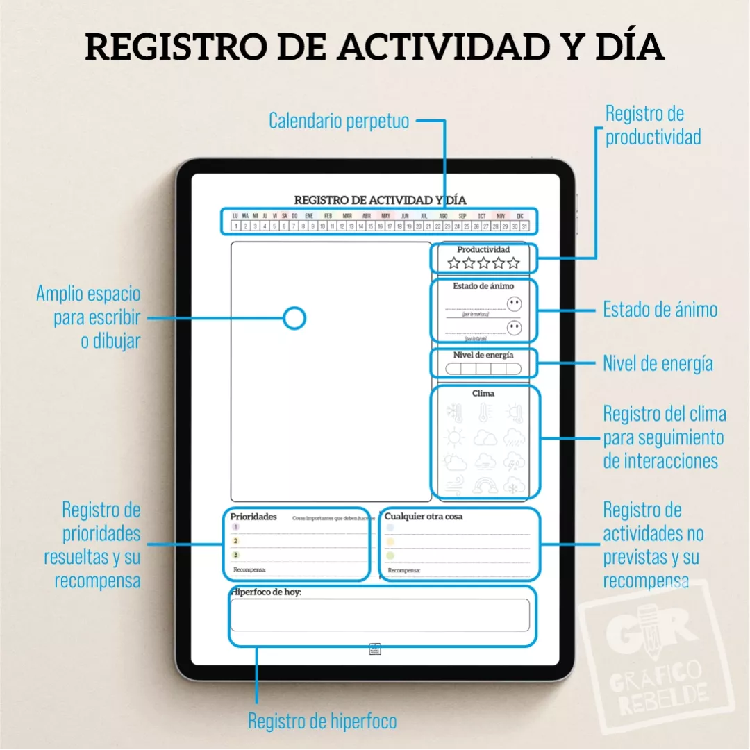 Diario de Registro Neurodivergente